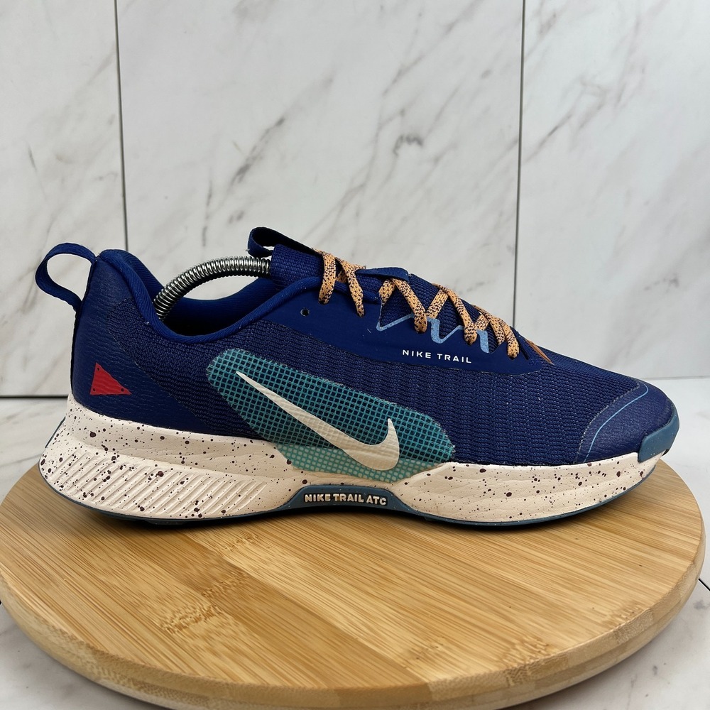 Nike Juniper Trail 3 Mens Size 10.5 Royal Blue Hiking Running Shoes FQ0904-400